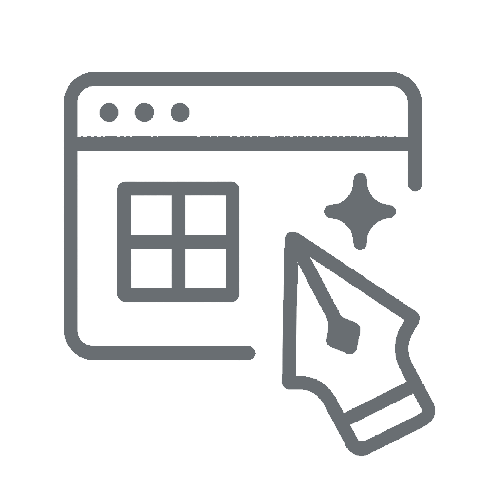Icono de Branding y Sitios Web