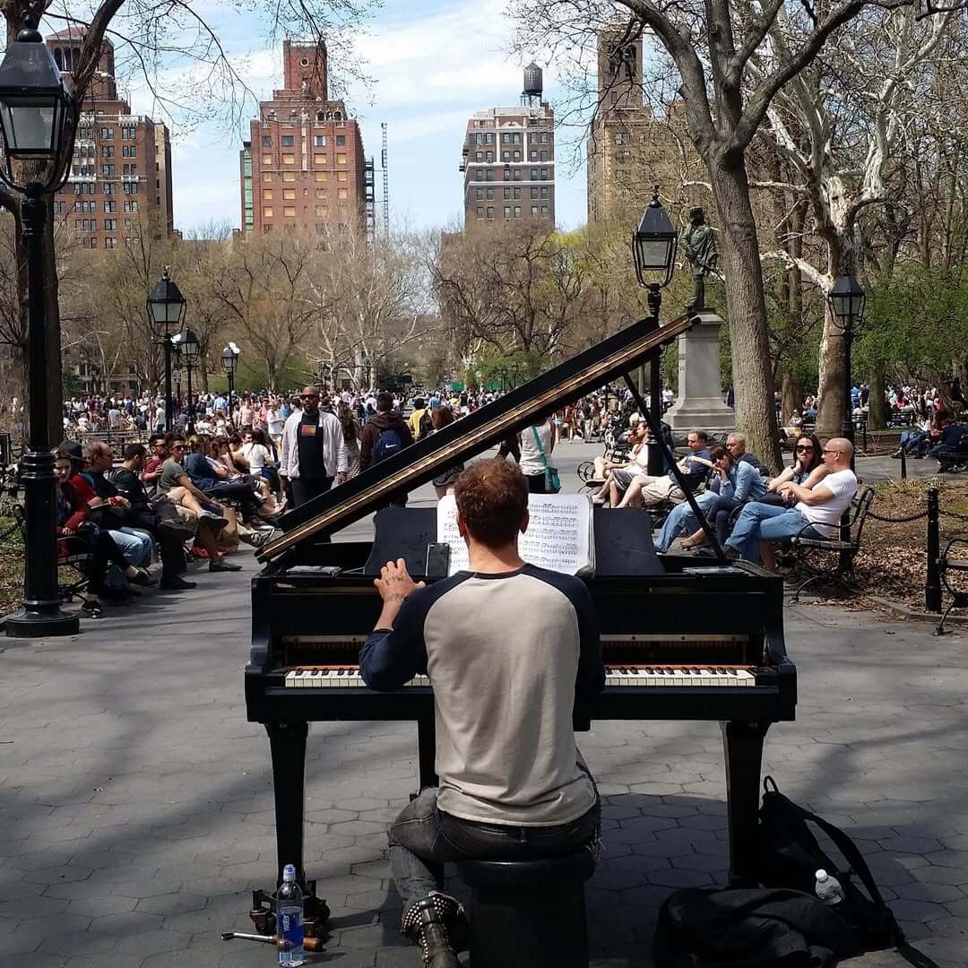 Piano en Central Park